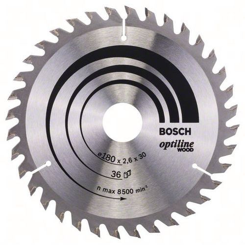 Bosch 1 Optiline Wood Pour Scies Circulaires Portatives