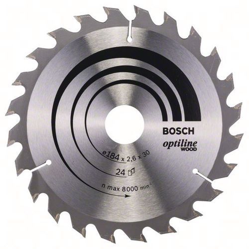 Bosch 1 Optiline Wood Pour Scies Circulaires Portatives