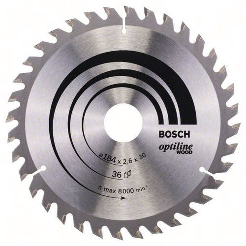 Bosch 1 Optiline Wood Pour Scies Circulaires Portatives