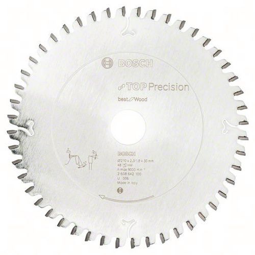 Bosch 1 Lames De Scies Circulaires Pour Scies à Onglets Et Radiales Et Scies à Panneaux Verticales