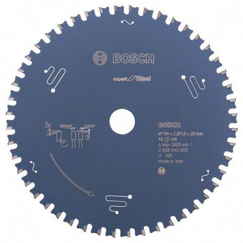 Bosch 1 Lames De Scie Circulaire Pour Scies Circulaires à Métaux Portatives (hand Dry Cutter)