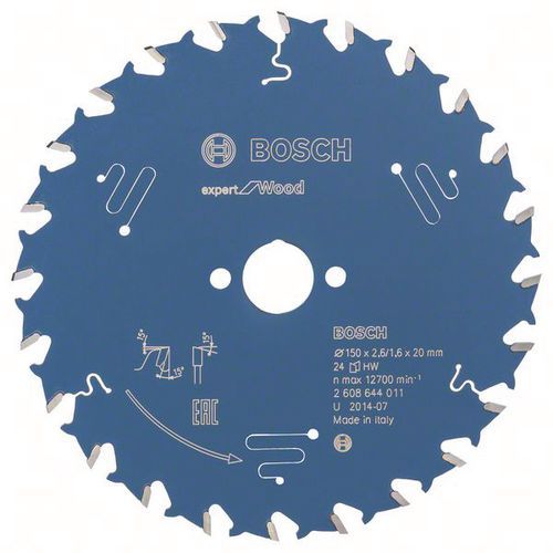 Lame pour scie circulaire expert for Wood 150x20x2.6/1.6x24 T