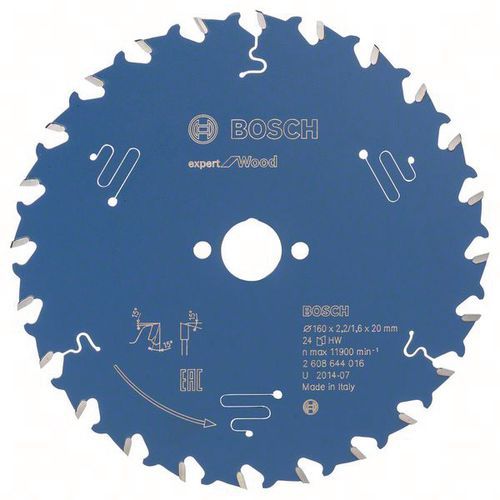 Bosch 1 Lames De Scies Circulaires Pour Scies Plongeantes Et Scies Circulaires Portatives