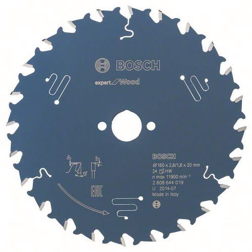 Bosch 1 Lames De Scies Circulaires Pour Scies Plongeantes Et Scies Circulaires Portatives