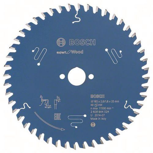 Bosch 1 Lames De Scies Circulaires Pour Scies Plongeantes Et Scies Circulaires Portatives