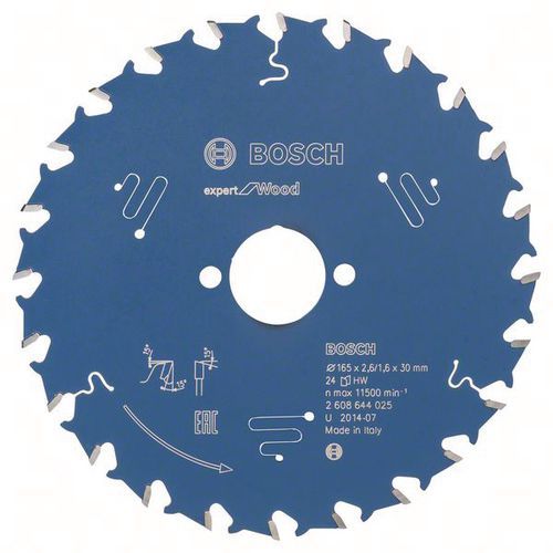 Bosch 1 Lames De Scies Circulaires Pour Scies Plongeantes Et Scies Circulaires Portatives