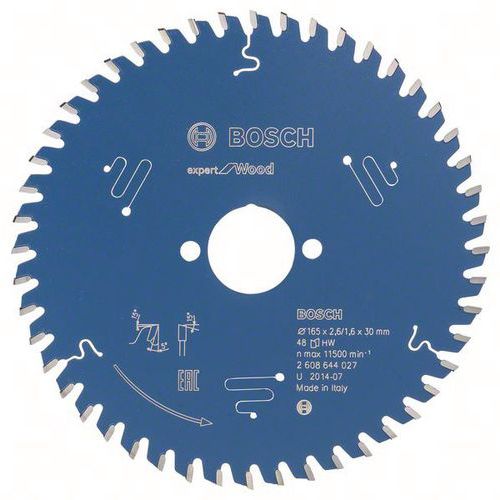 Bosch 1 Lames De Scies Circulaires Pour Scies Plongeantes Et Scies Circulaires Portatives