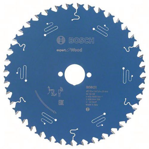 Bosch 1 Lames De Scies Circulaires Pour Scies Plongeantes Et Scies Circulaires Portatives