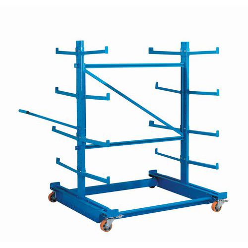 Cantilever Mobile Double Face 1750x1000x800