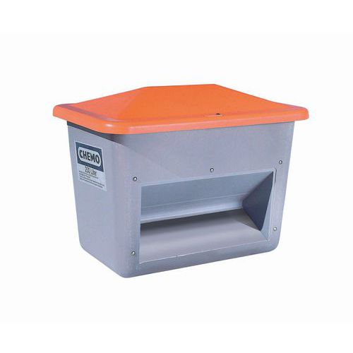 Bac A Sel - 550 L-polyester Avec Ouverture Exterieure