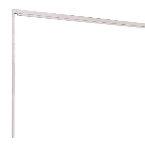 Panneau de débattement tôle d'acier blanc 3m x 2m - Plein RAL 9010 - Garantie 3 ans