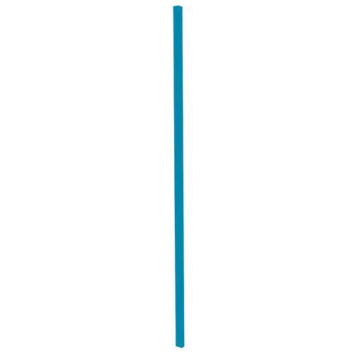 Cornière d'angle pour cloisons d'atelier - 3.01m Bleu - Acier ou mélaminé - Garantie 3 ans