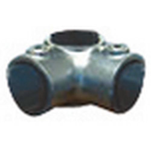 Raccord de tubes Key-Clamp - Angle de liaison Ø 48 mm Acier Galvanisé - Rayonnage Industriel