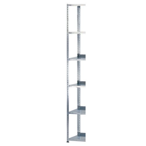 Montant Rayonnage Aristo-fix H:2300 Mm Finit.:zingué