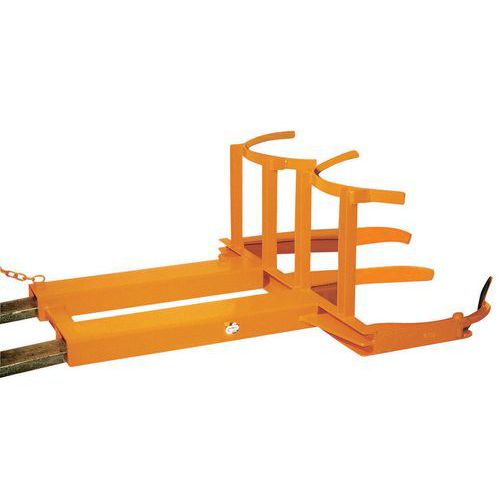 Bauer - Lève-fût FH-I - 360 kg - 220 L - Orange - Acier - 69 kg