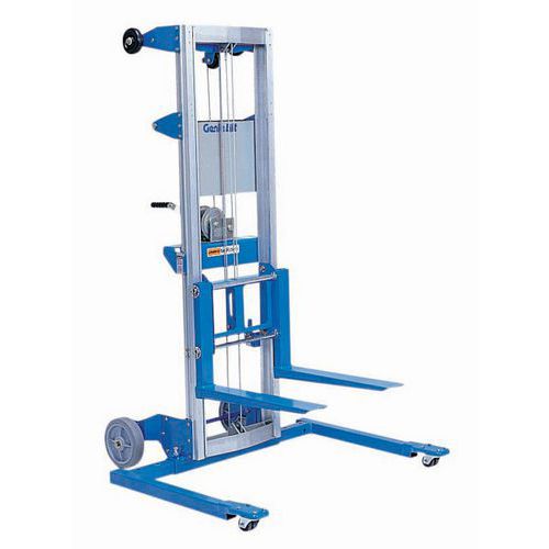 Genie - Gerbeur Manuel Lift GL-10 - Capacité 160 kg, Levée 3.6 m - Robuste et Polyvalent