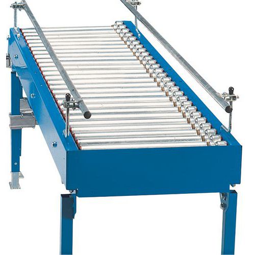 Somefi - Convoyeur Accumulateur RCLA 50x600 - 2m - Triphasé 230V - Charge 40kg/m - IP55
