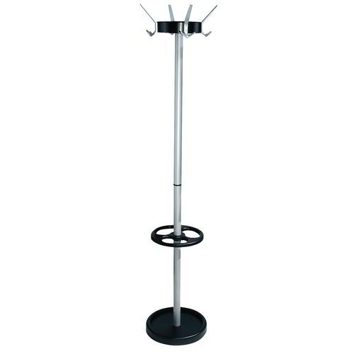 Portemanteau Debout Aluminium Type:public H:176 Cm