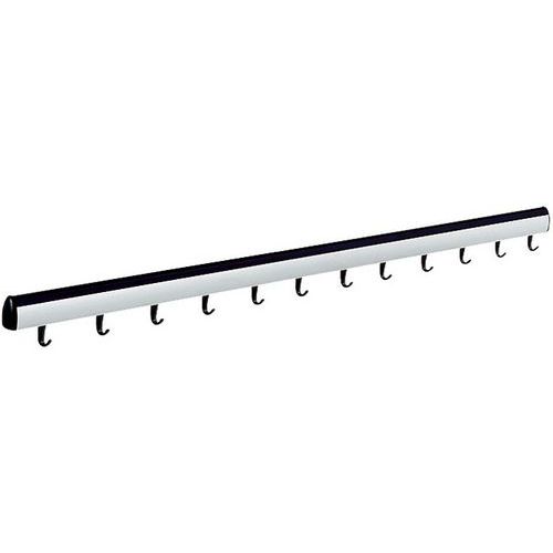 Portemanteau Mural Noir Largeur:125 Cm