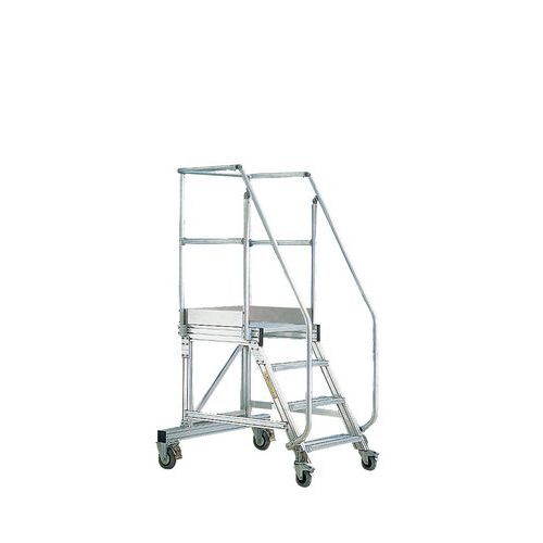 Plateforme Mobile 13marches 800mm. Incli 45 Â°