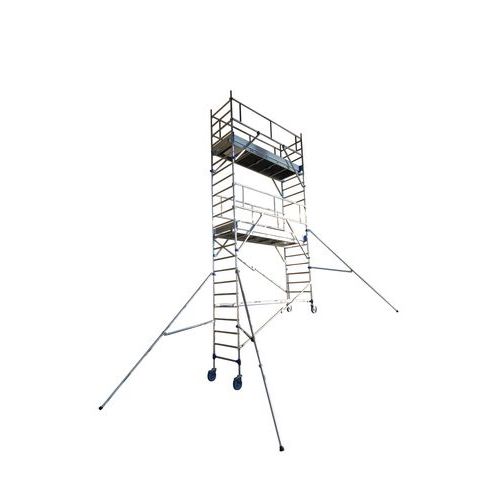 Échafaudage Alu Totem 2 Hauteur 3m Long Plancher 250
