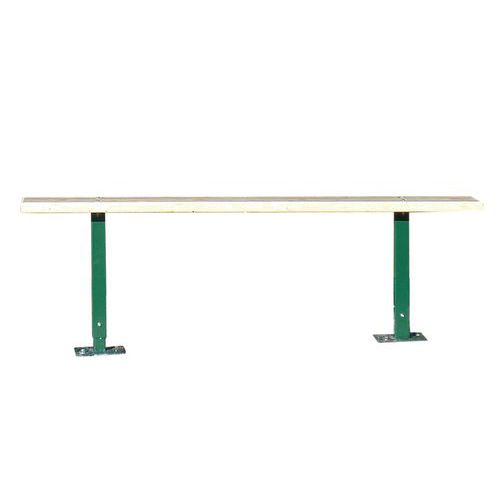 Abri Fumeur Basic - Assise En Bois - Vert L Ht:18