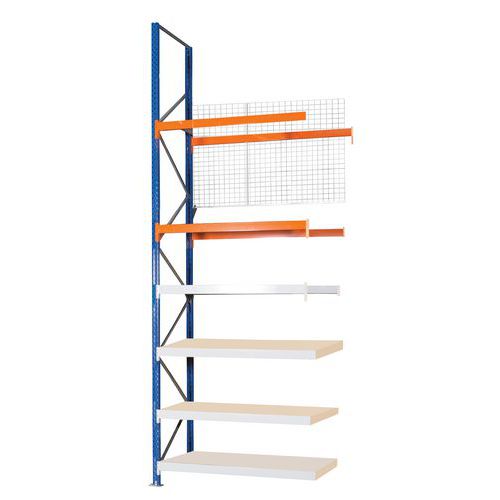 Kit Suivant+grille Antichute Hybrid 4500x1825x750 Niv 4+2