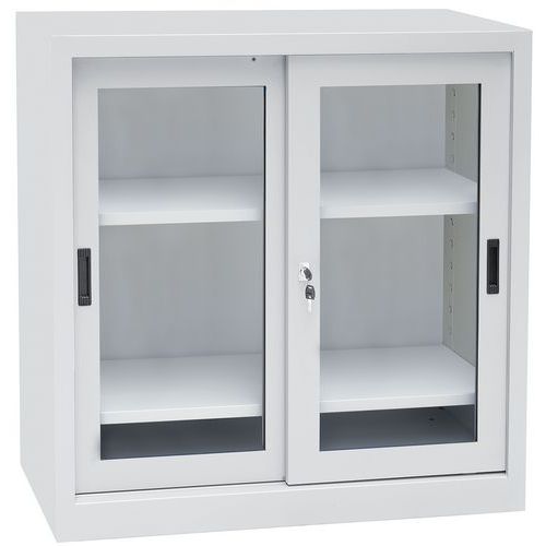 Armoire Mono P. Couliss Transp H1000xp650 Mm Gris L1000x