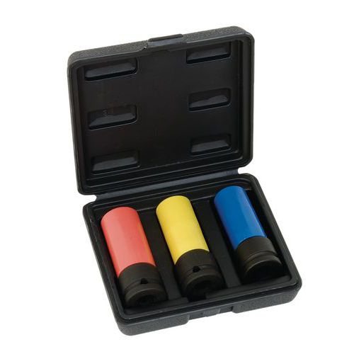 Mob 1 Coffret De 3 Douilles Impact 1/2