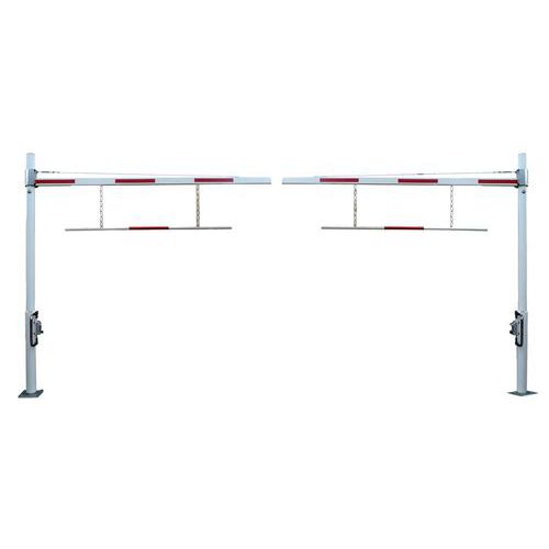 Portique Pivotant Lisse L.:7 M En Acier