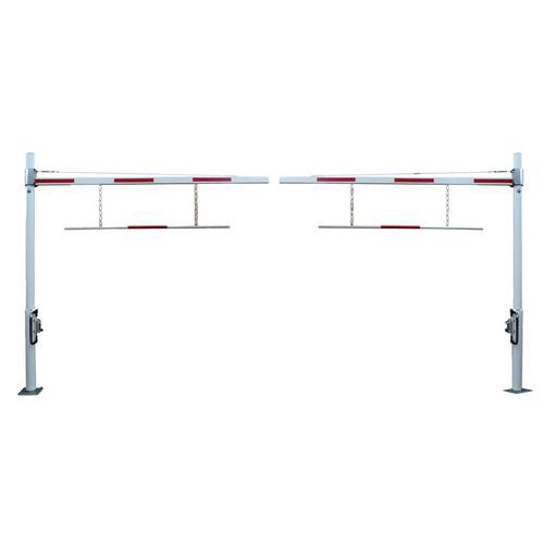 Portique Pivotant Lisse L.:8 M En Acier