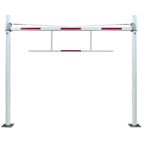 Portique Fixe Lisse L.:5 M En Acier