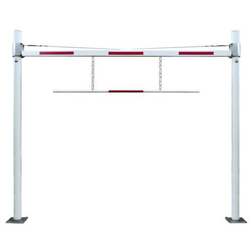 Portique Fixe Lisse L.:7 M En Acier