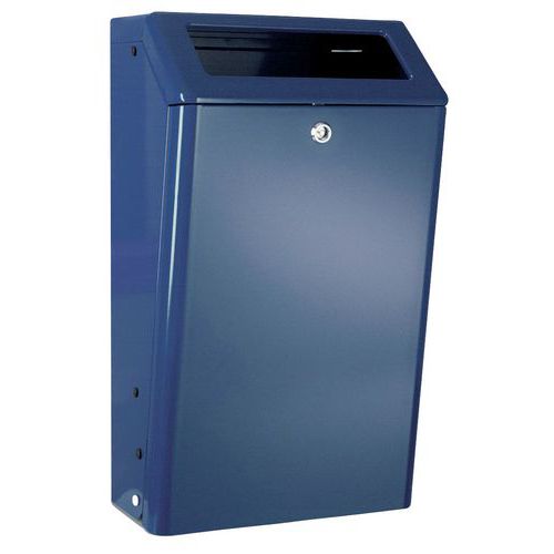 Poubelle D'extérieur 50l Bleu