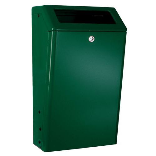 Poubelle D'extérieur 50l Vert