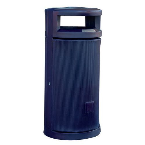 Poubelle d'extérieur avec auvent 120 L_Vepabins Poubelle d'extérieur avec auvent 120 L_Vepabins