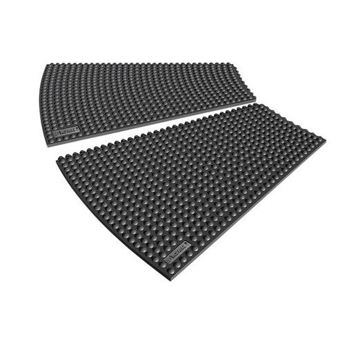 Tapis Antifatigue Courbé Noir 370x910x13mm