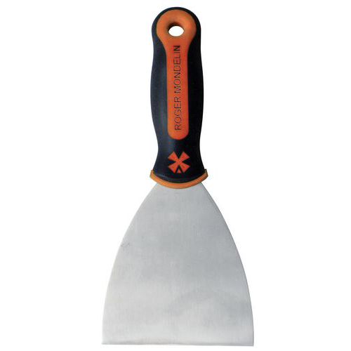 Lot de 6 - Spatule Peintre 38 Mm Inox Manche Bi-mat