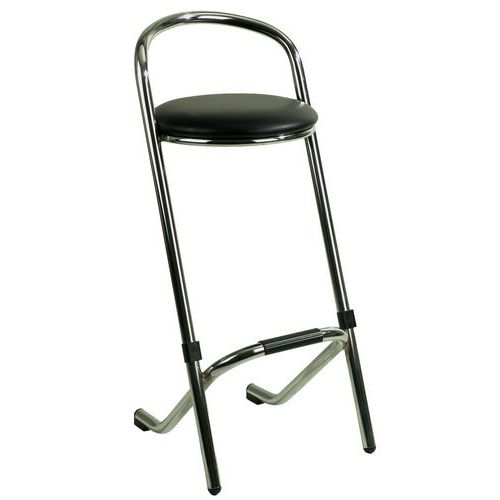 Tabouret De Bar Asscol.:noir