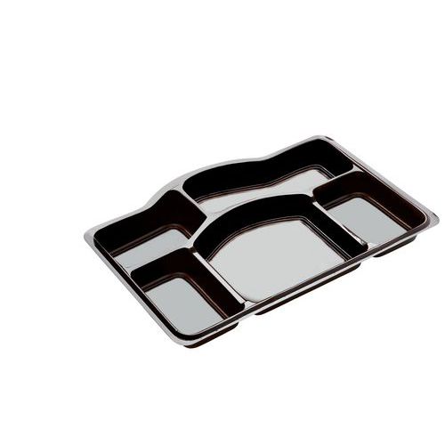 Plateau Rallye Polystyrène Noir Hauteur 34mm