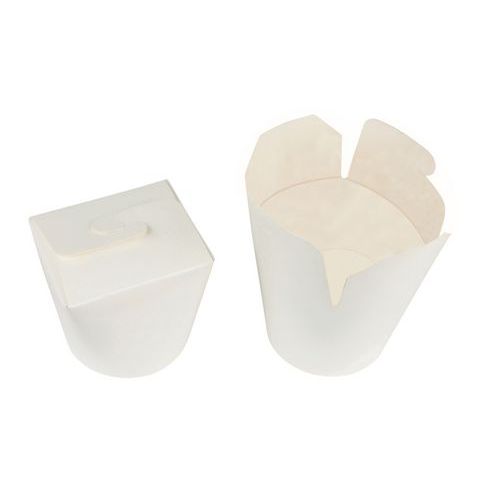Pot À Pâtes En Carton 75 Cl Blanc Diamètre 95mm Hauteur