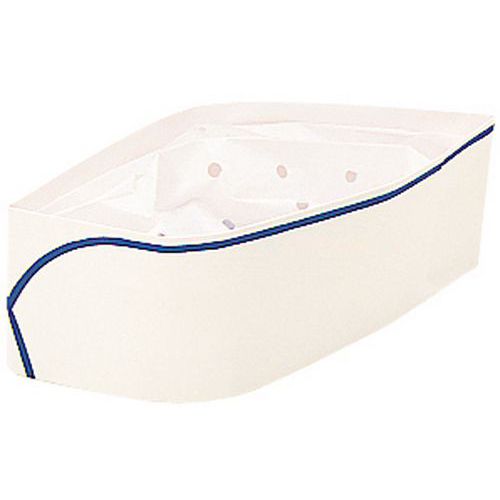 Calot Papier Cellulose Liseret Bleu