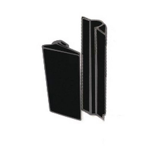 Ironmongery - Protection Pince-Doigt FingerWizard Noir - Porte 110° - Sécurité Enfant