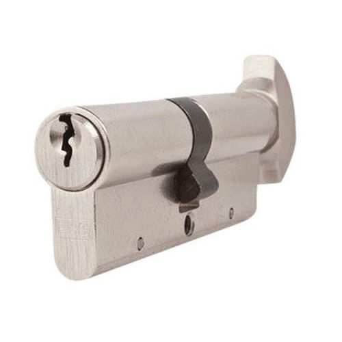 Cylindre Varié à Bouton Européen 40x40mm Nickel