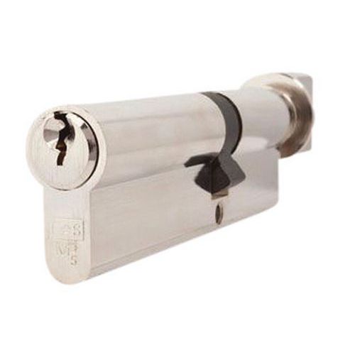 Cylindre Varié à Bouton Européen 35x40mm Nickel