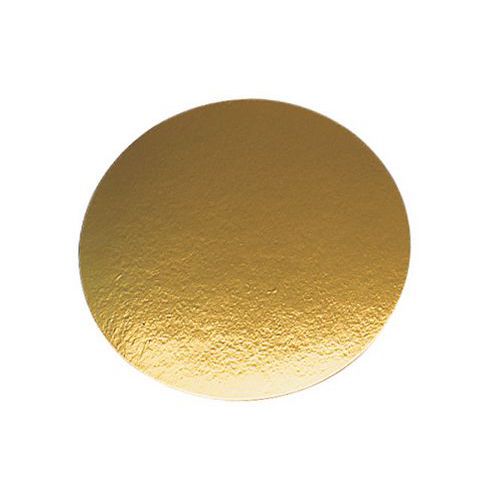 Rond Carton Or Diamètre 220mm