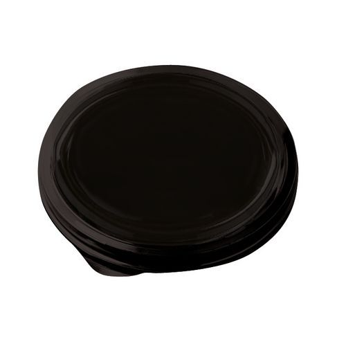 Socles à Dôme Polystyrène Noir Diamètre 95mm