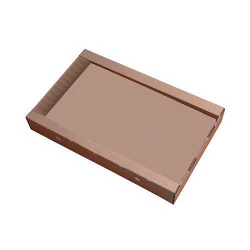 Cagettes Carton Brun Hauteur 90mm Longueur 640mm