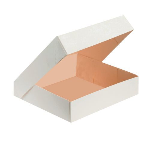 Boîtes à Entremets Carton Blanc Long. 160mm