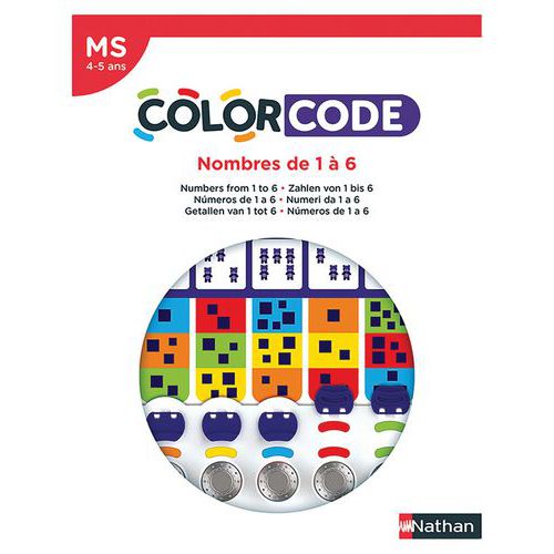 Colorcode - Nombres de 1 à 6 thumbnail image 1
